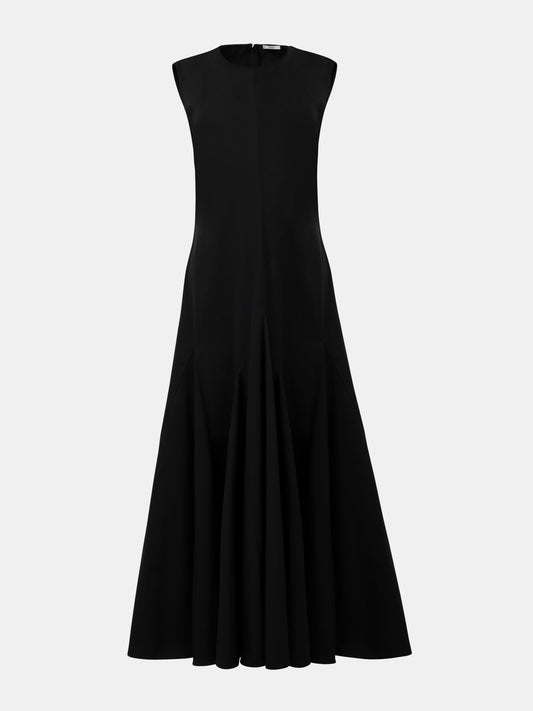 COLETTE Flared Godet Dress