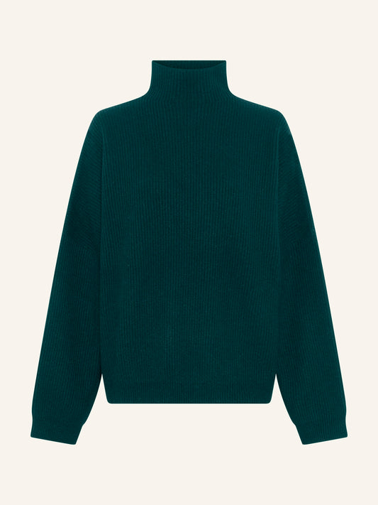 KIMM Sweater in Deep Green