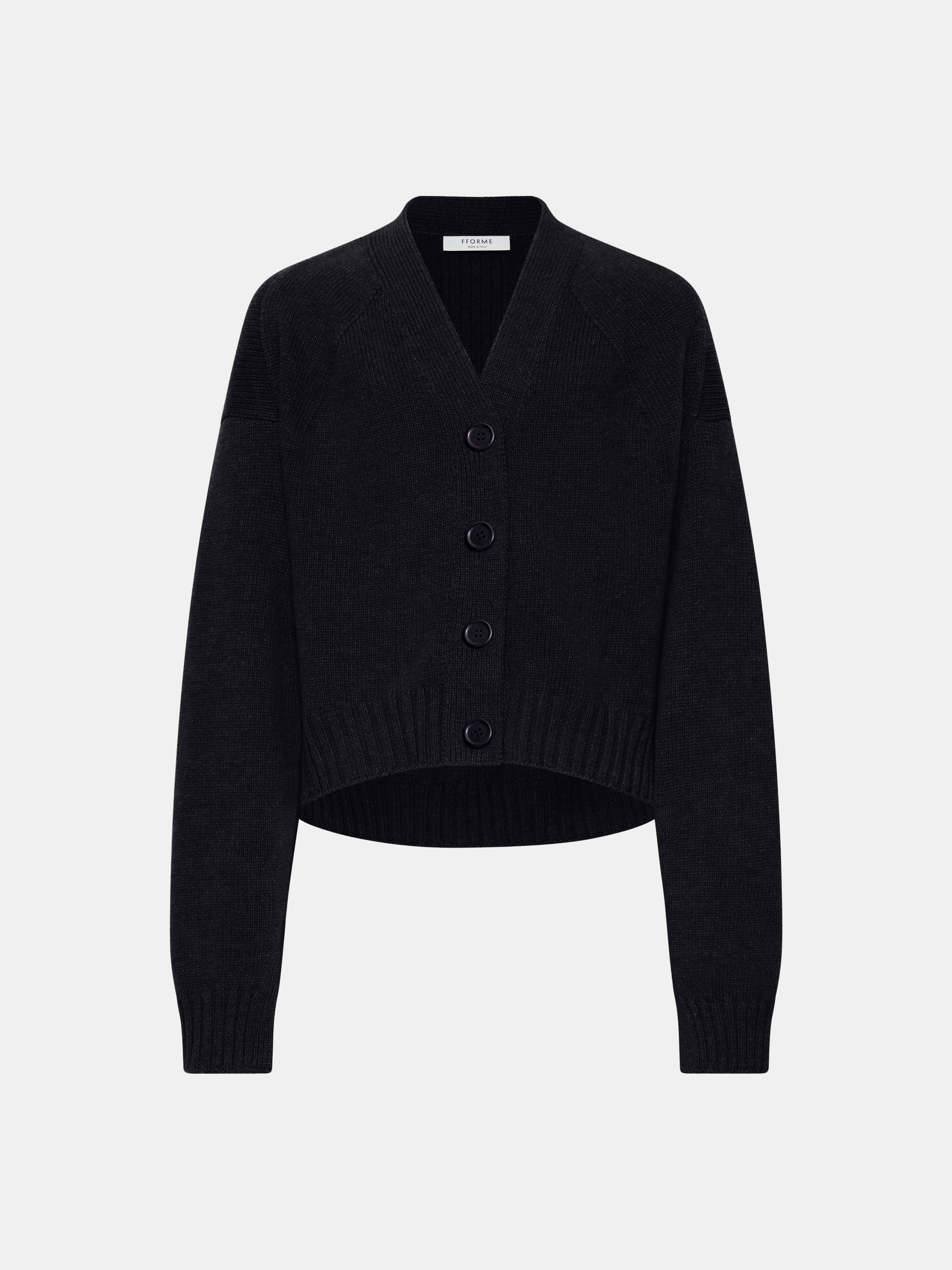 Enika Cardigan in Black – FFORME