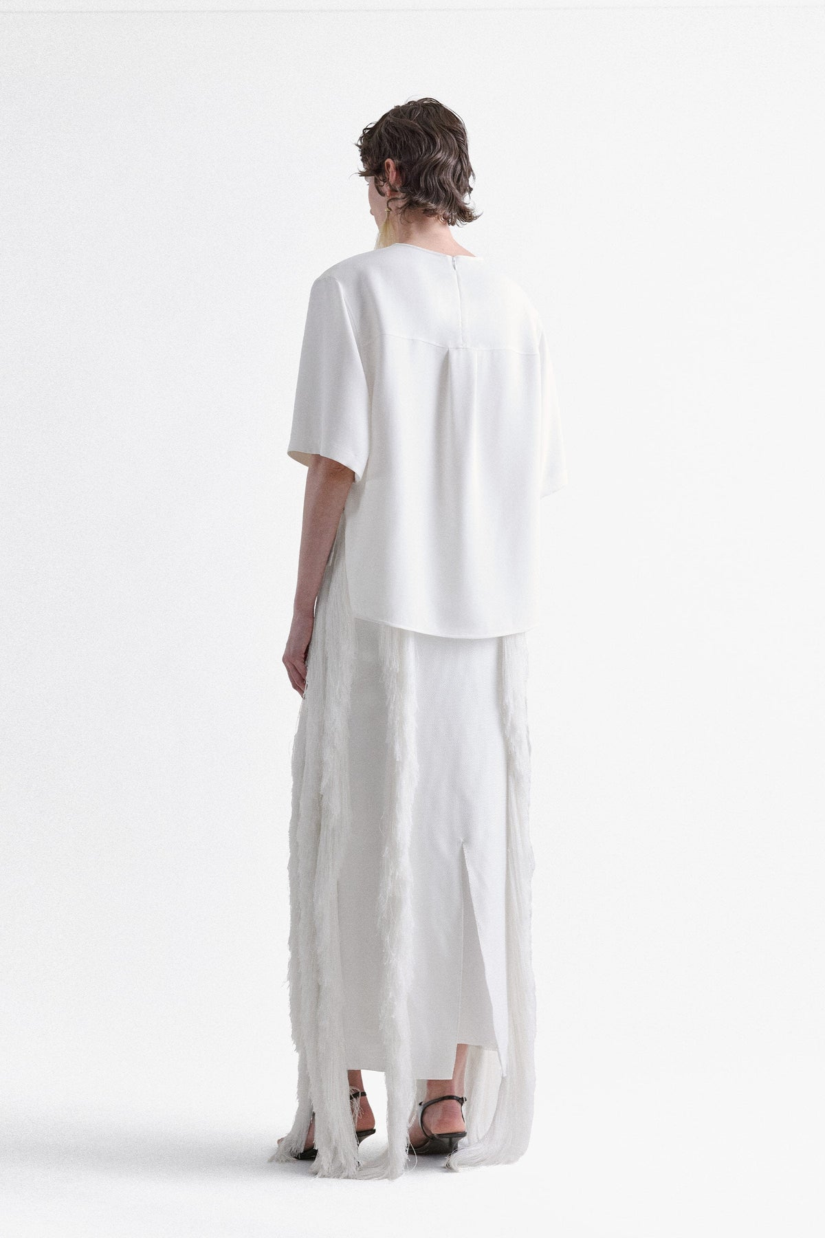 India Silk Boxy T-Shirt