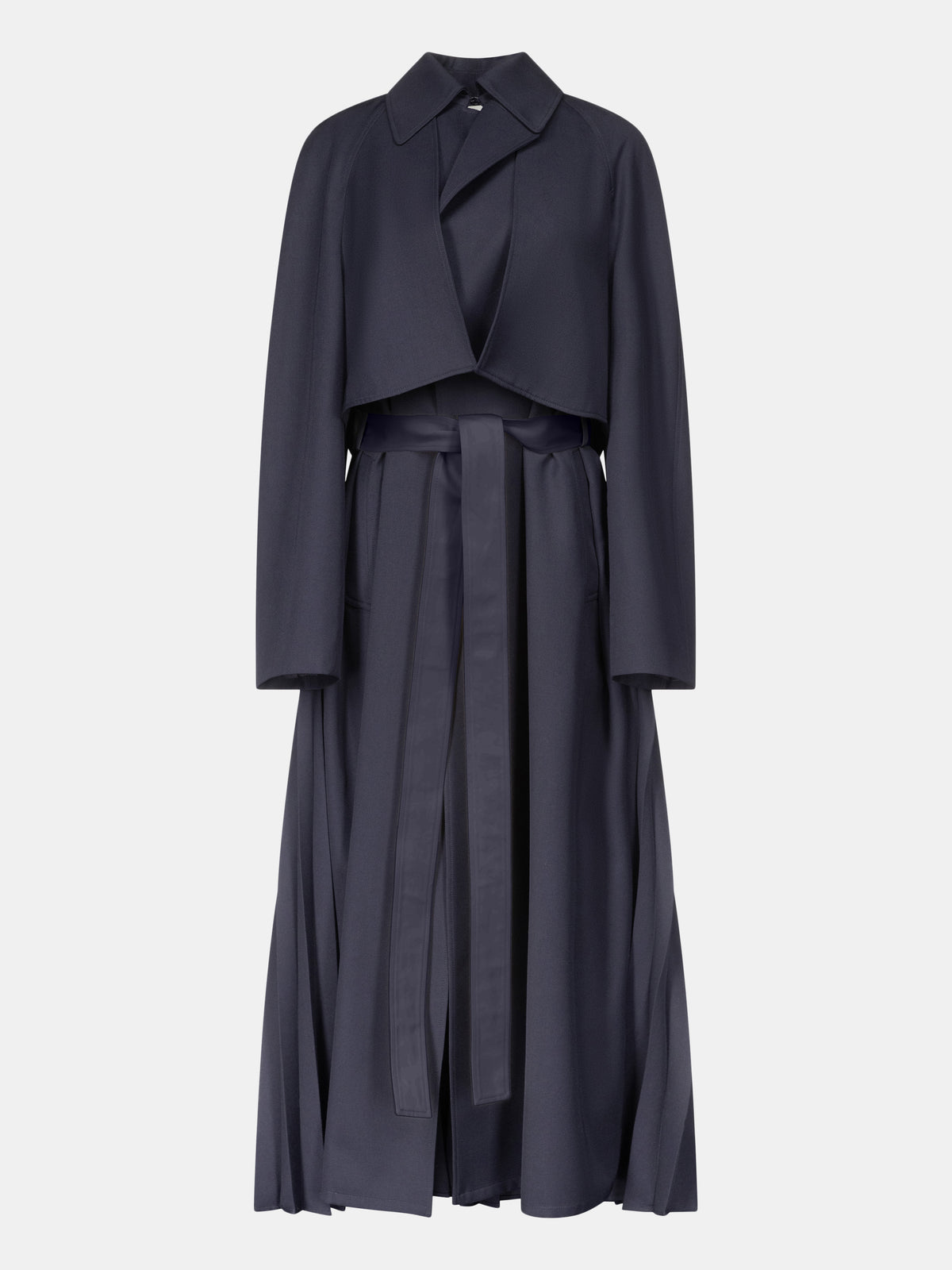 Lennox Pleated Trench Coat