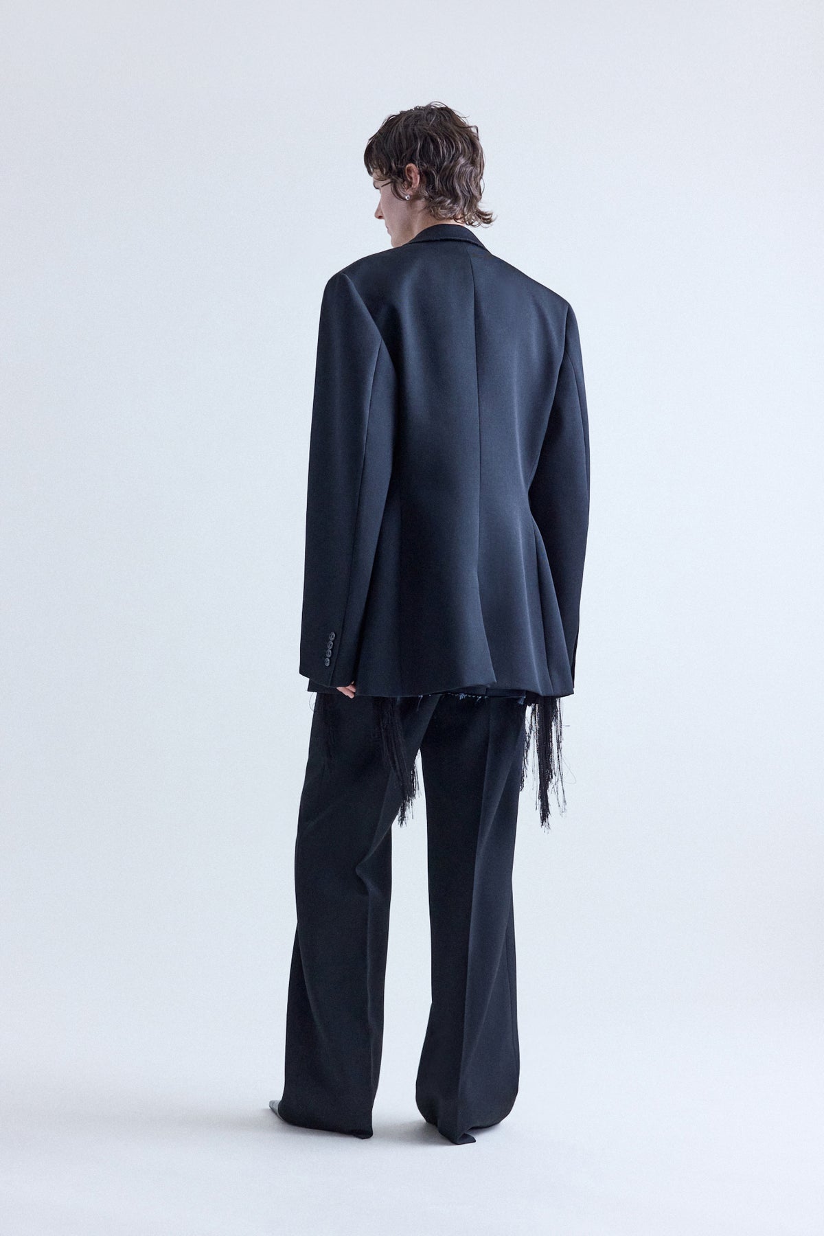 Malina Tailored Blazer In Black