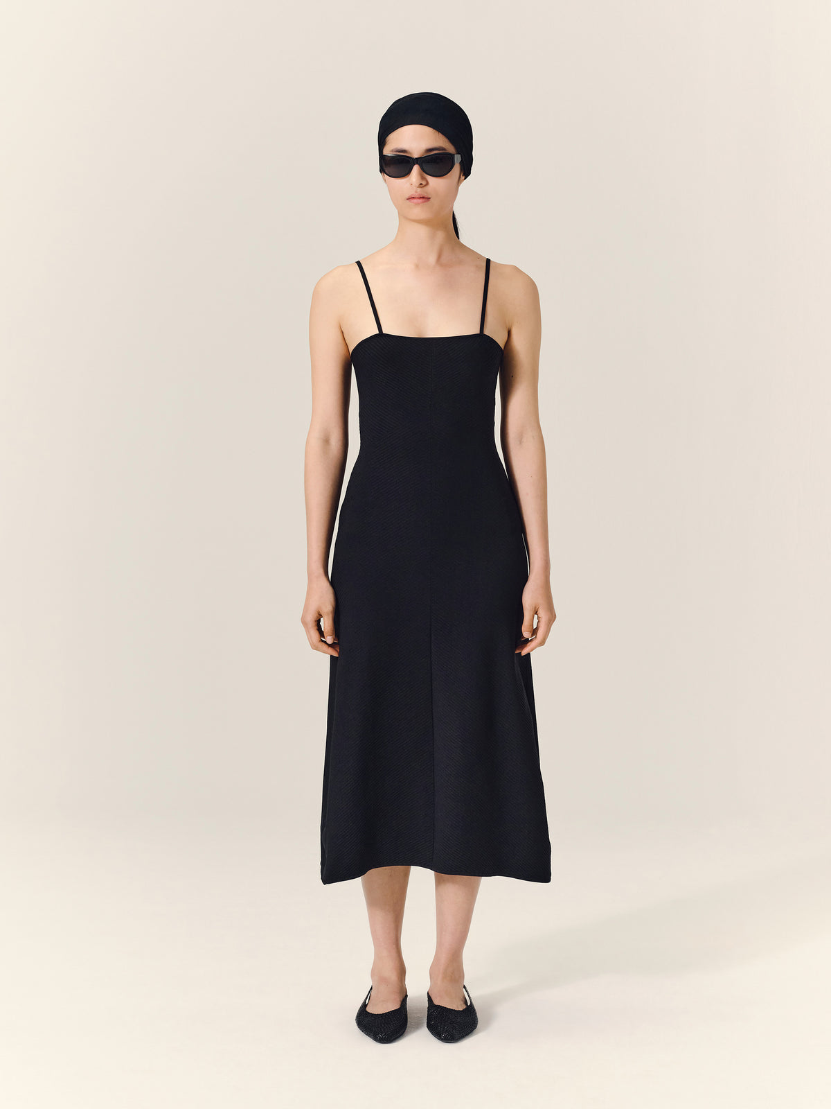 GILLIN Knitted Slip Dress