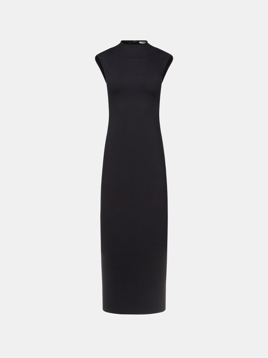 AARVI-DRESS_BLACK_FF00671-PA2501-001_GHOST