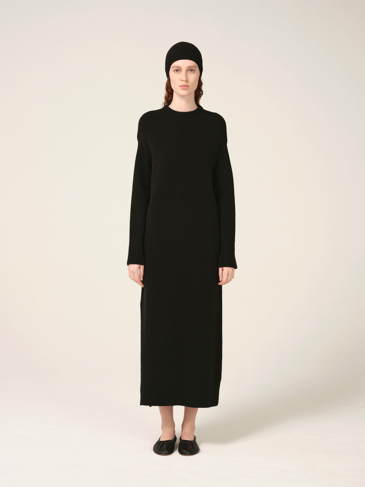 AINSLEY knitted shift dress