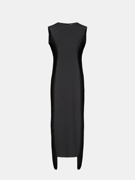 bianca black dress BIANCA DRESS OXFLO – byoxflo main image 1