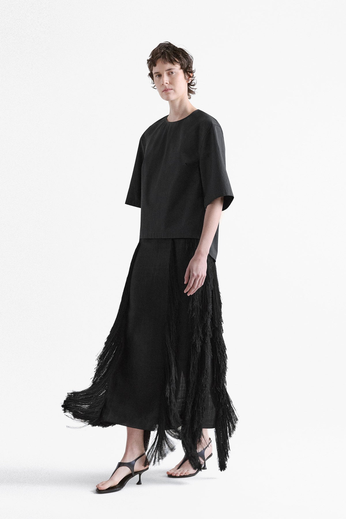 CAITLIN Cotton Boxy T-shirt