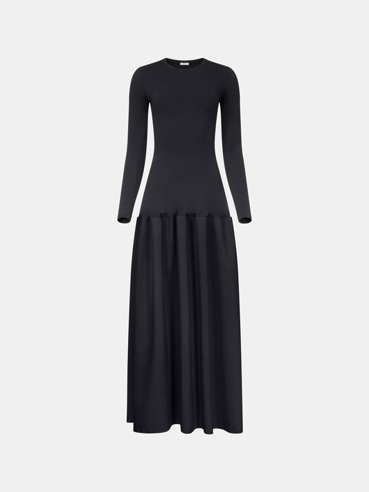CATRIN-DRESS_BLACK_FF00615-PL2601-001_GHOST