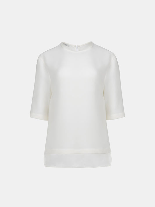 India Silk Boxy T-Shirt