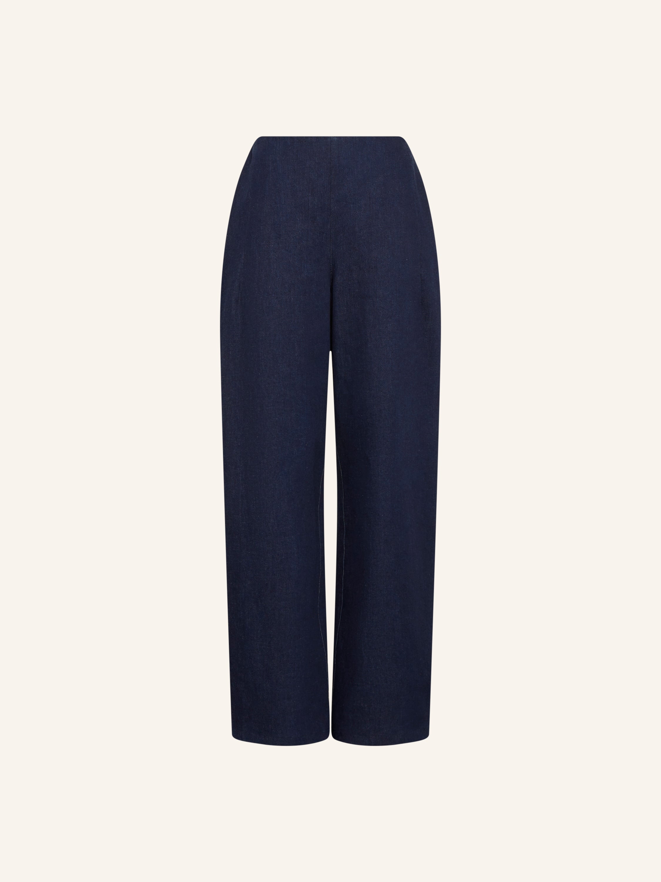 
                    JAGGER Curved Pants in Indigo
                  