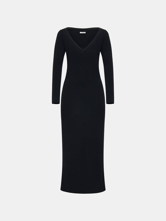LOTTIE-DRESS-IN-BLACK_FF00780-KN2601-001_GHOST