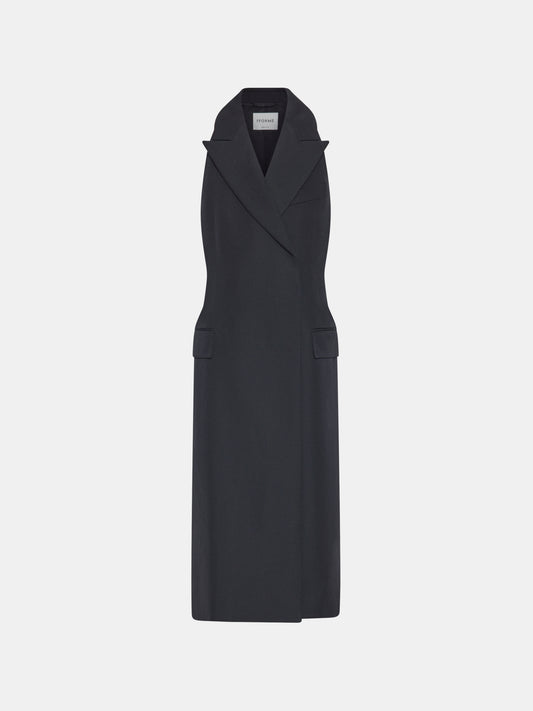 Fforme_FW26_FF00802-WO2605-001_CLAUDE.TUXEDO.DRESS_BLACK_GHOST