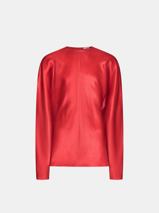 Fforme_FW26_FF00808-VI2514-621_SYLVIE.DOLMAN.SLEEVE.TOP_BRIGHT.RED_GHOST