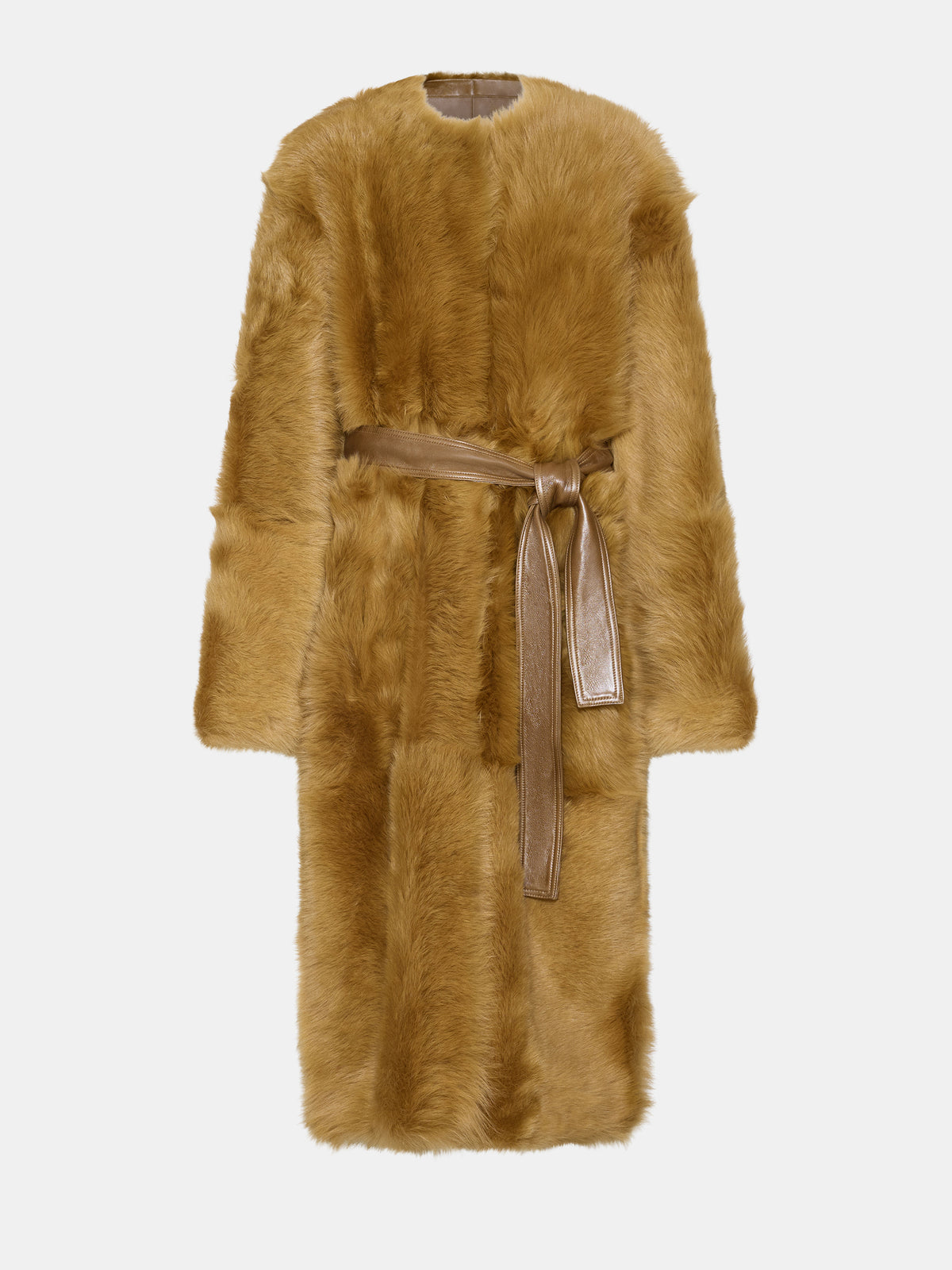 Fforme_FW26_FF00849-LE2606-215_DEMI.COAT_CAMEL_GHOST