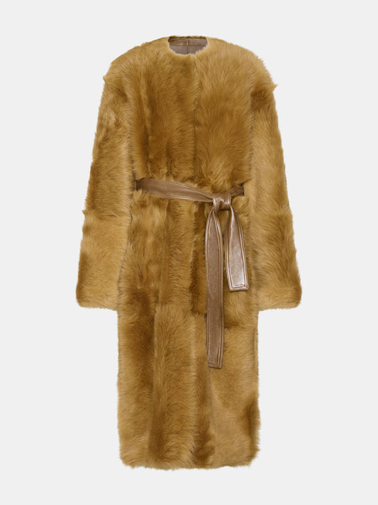 Fforme_FW26_FF00849-LE2606-215_DEMI.COAT_CAMEL_GHOST