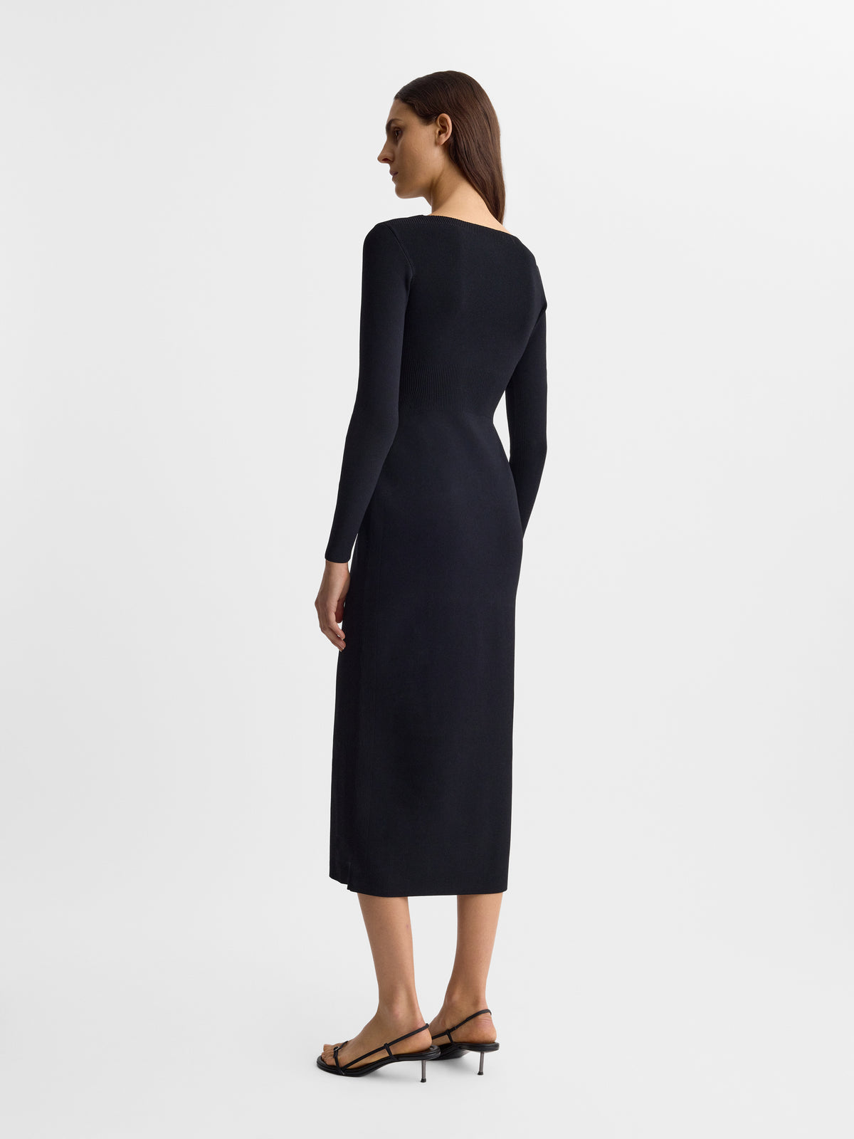 Fforme_FW26_LOTTIE.DRESS_BLACK_FF00780-KN2601-001_BACK