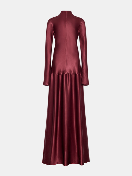 MILA_DRESS_DARK_BORDEAUX_FF00529-VI2514-628_GHOST