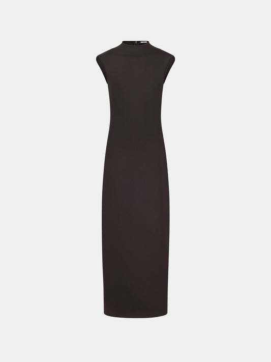 Fforme_SS26_FF00671-PA2501-905_AARVI.DRESS_MILITARY.BROWN_GHOST