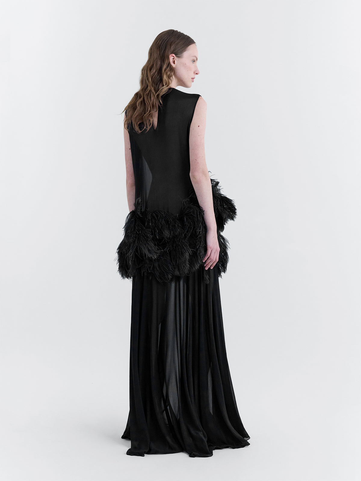HANA-DRESS-BLACK-QUARTER-BACK