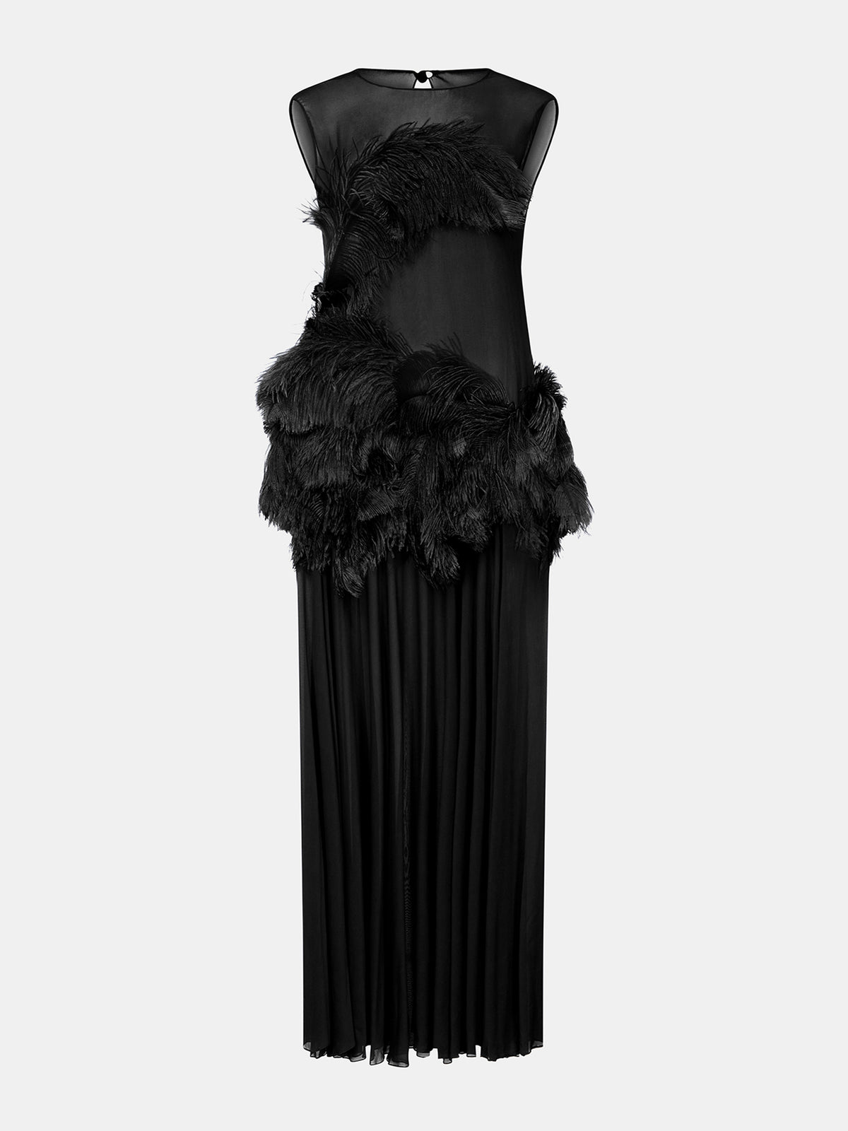 HANA_DRESS_BLACK_FF00649-SI2545-001_GHOST