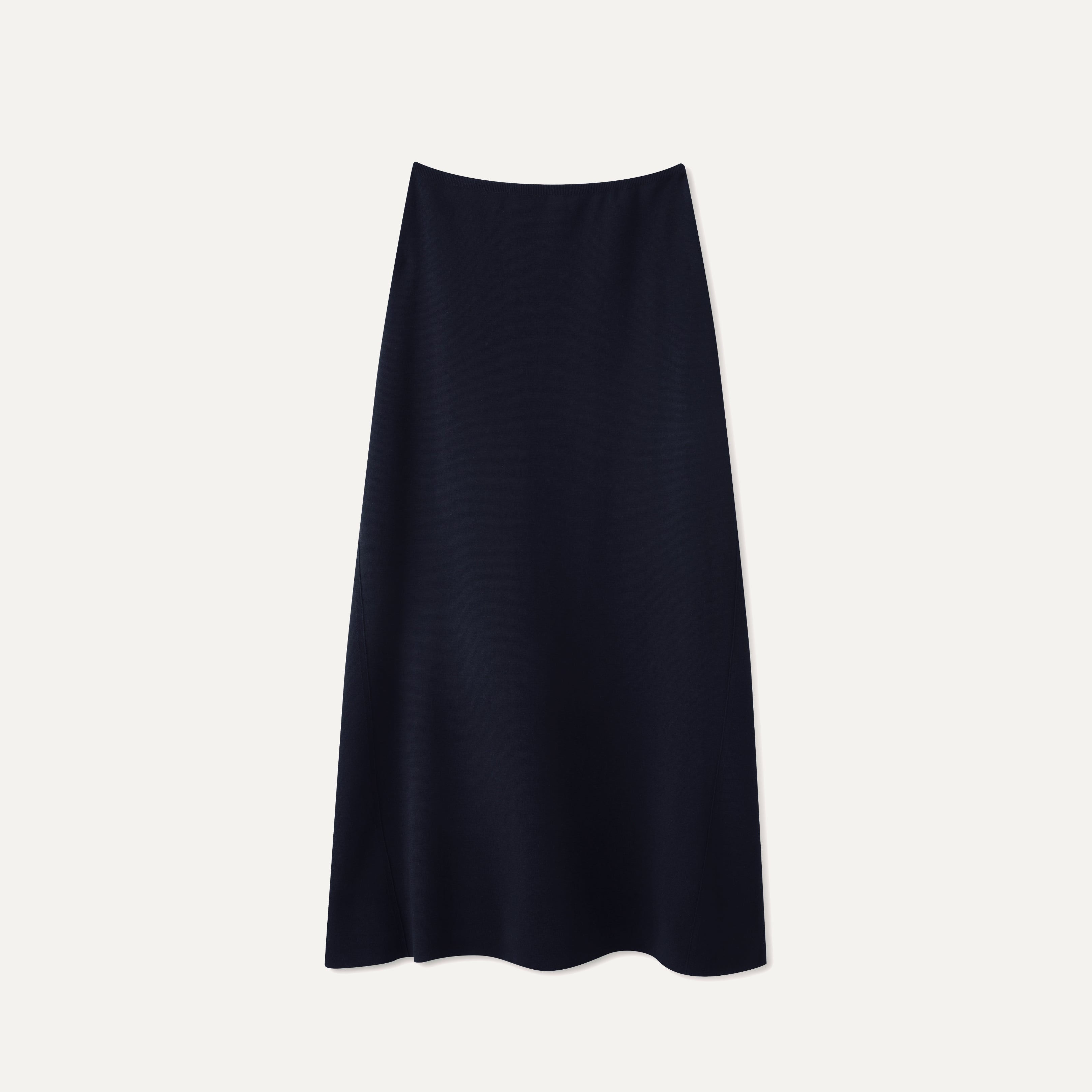 
                    ISABELLA Double Knit Long Skirt
                  