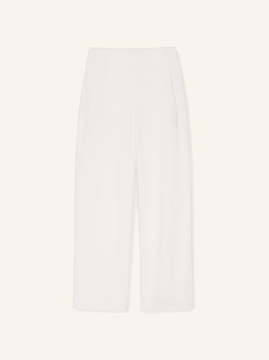 JAGGER Curved Pant in White