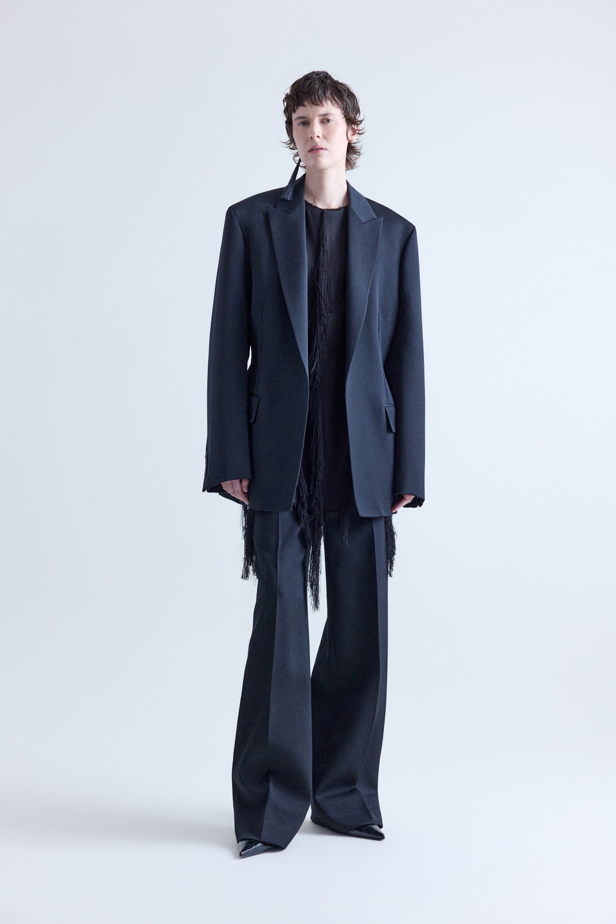 Malina Tailored Blazer In Black