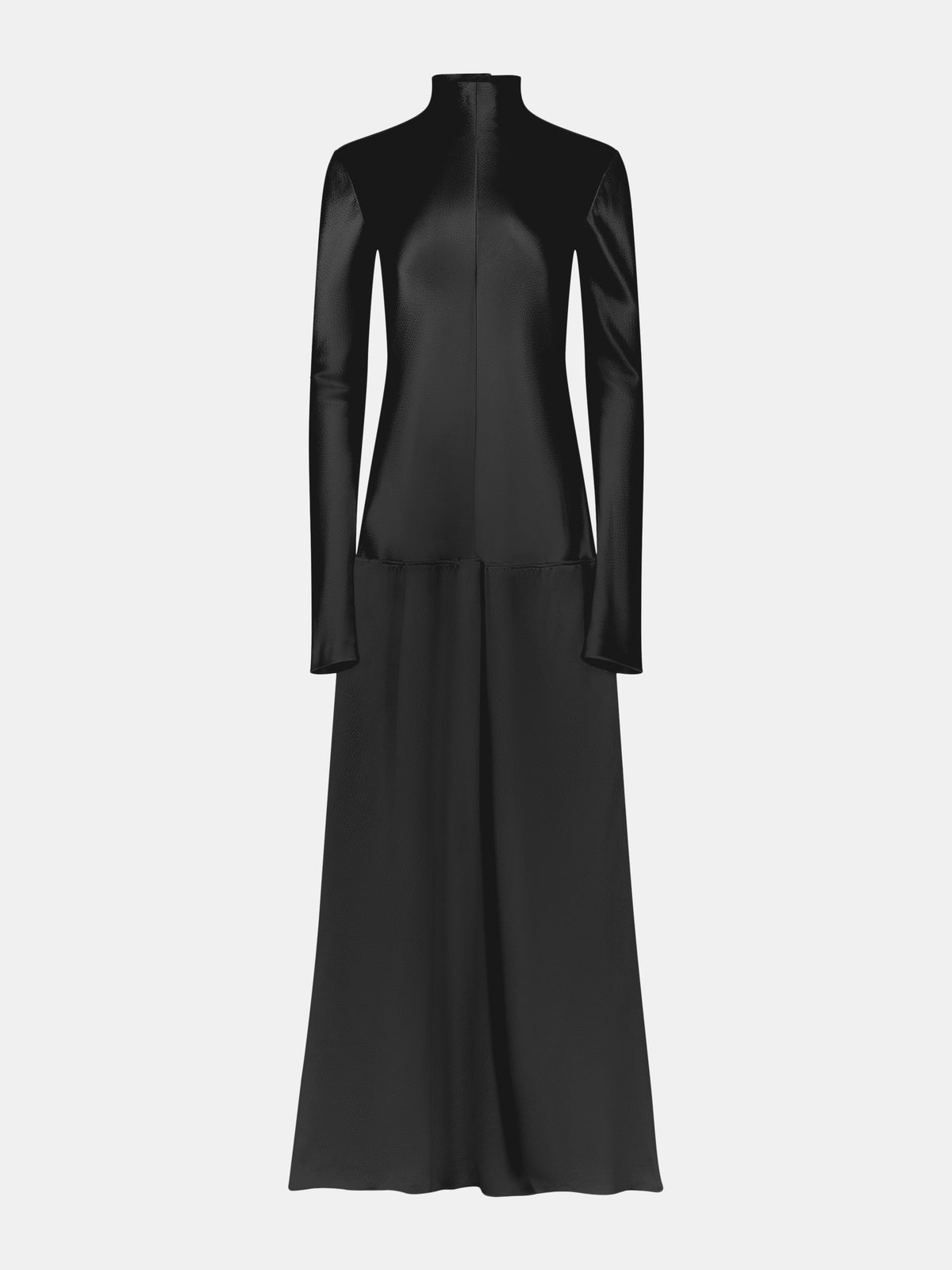 Mila Bias Cut Long Sleeve Dress