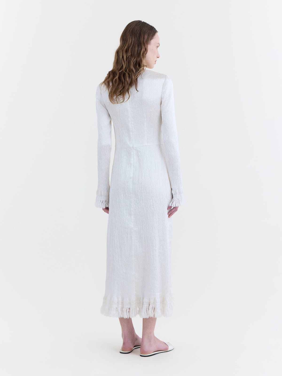 FFORME Mina Dress in Cream Cream / 40 FFORME Mina Dress in Cream Cream / 40