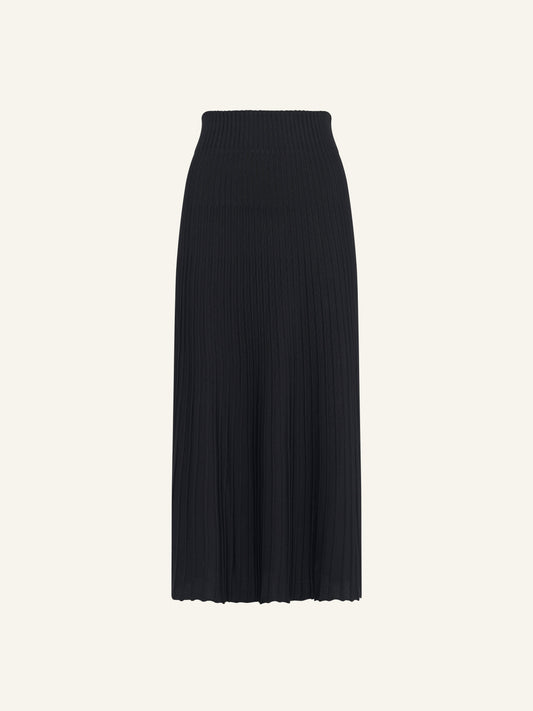 MONIKA Knitted Pleat Skirt