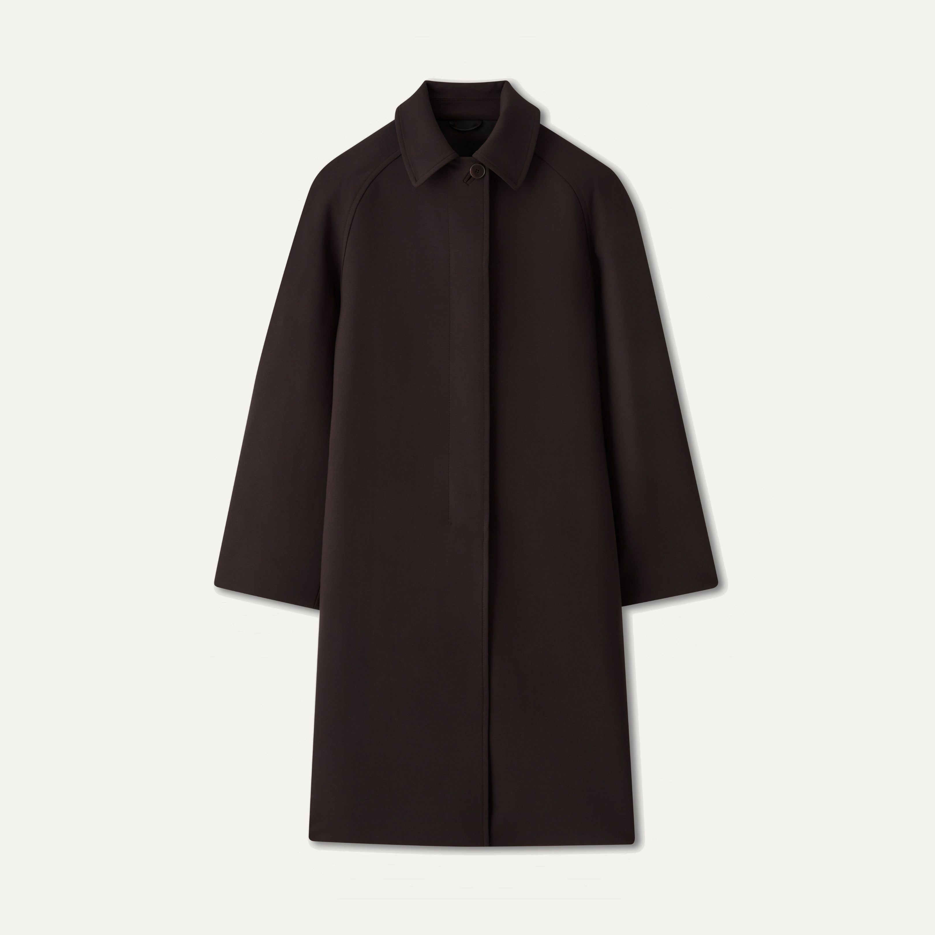 Cos single clearance breasted wool mac