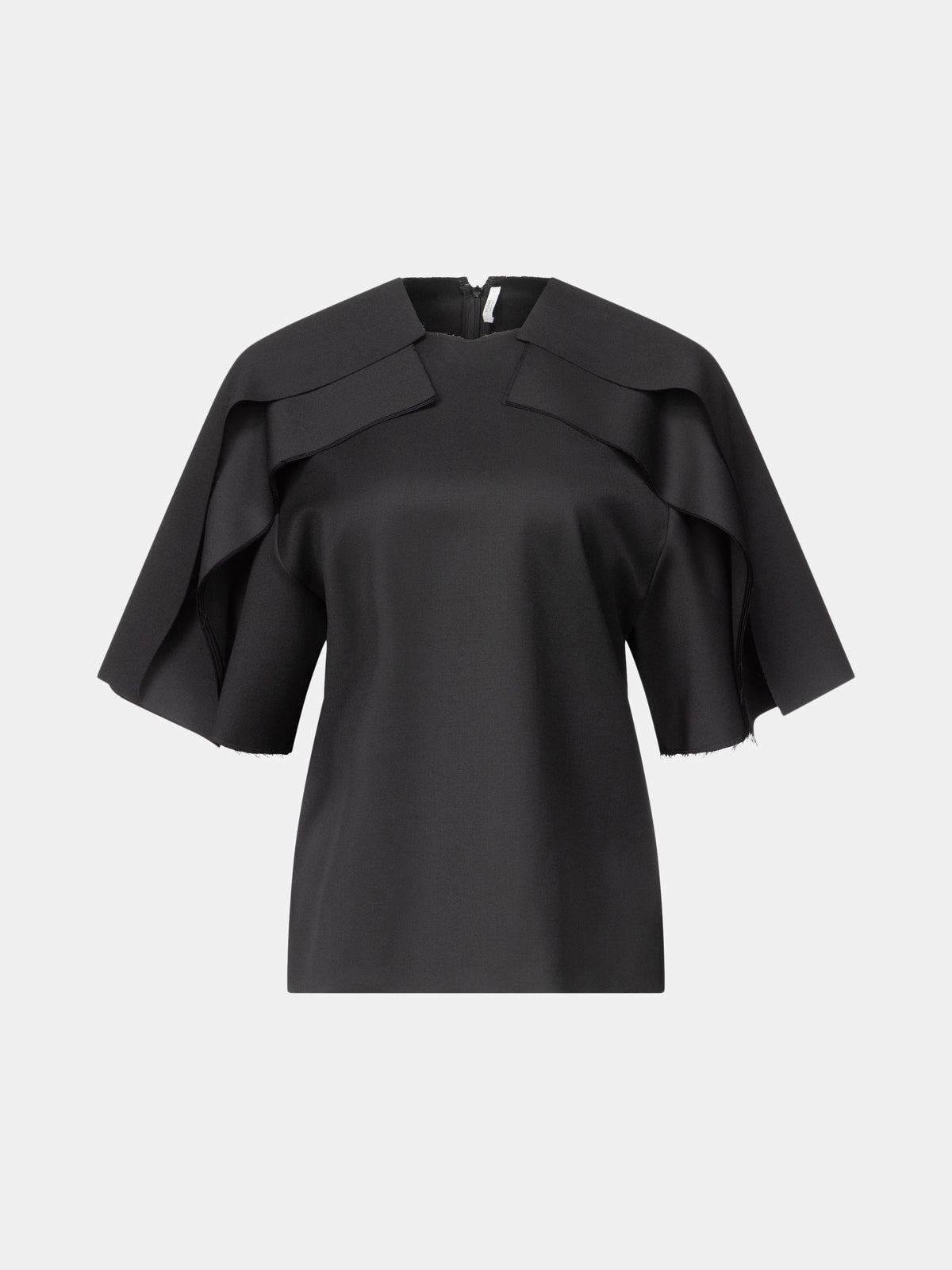 Peris Black Multi Layer T-Shirt