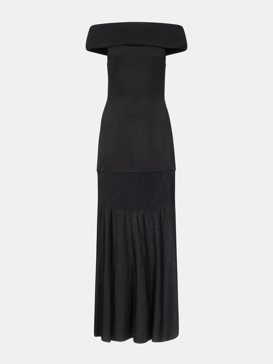 ROSINA-DRESS_BLACK_FF00637-KN2607-001_GHOST