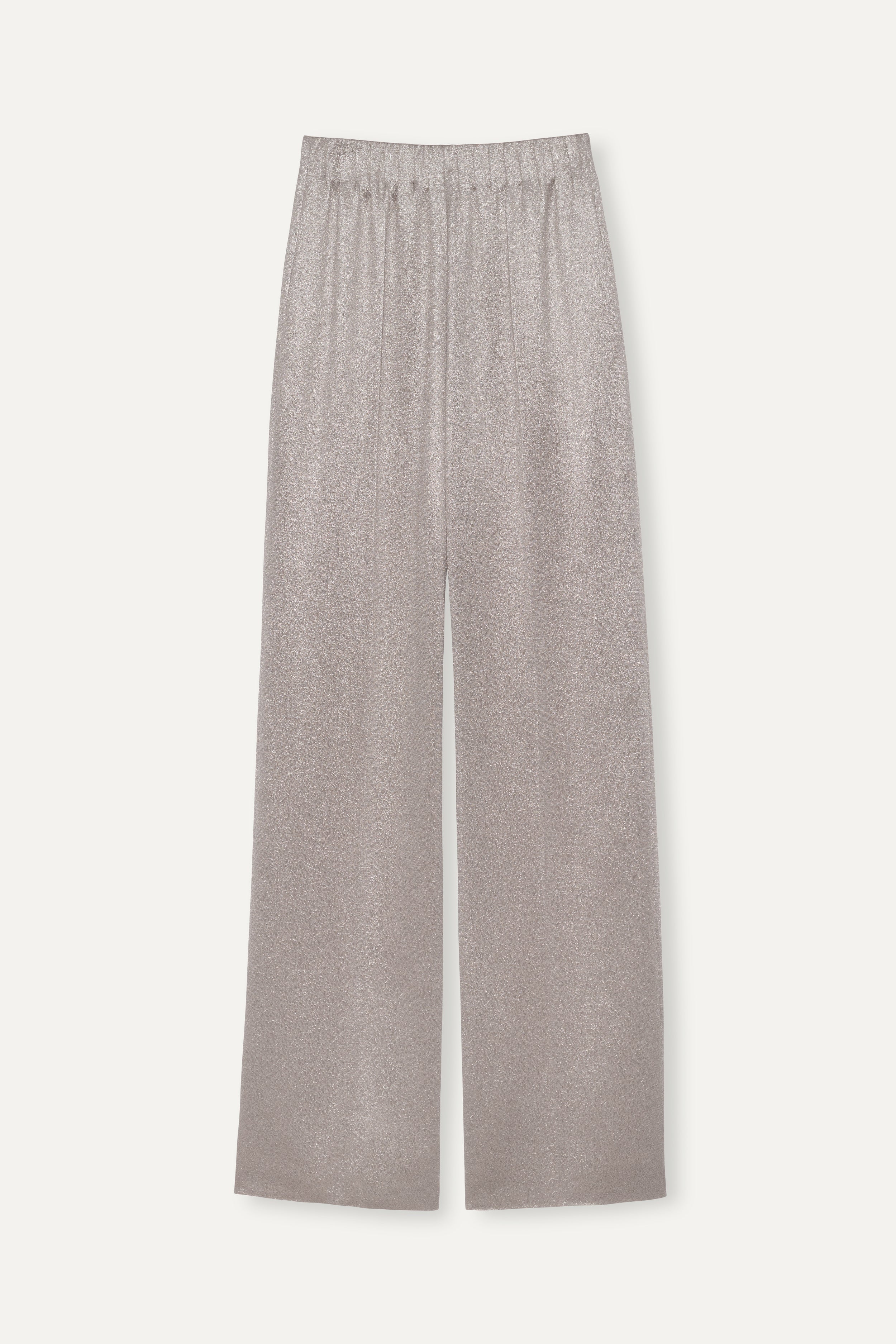 
                    MAUD Large Pull-on Pants in Rose Shimmer Lame
                  