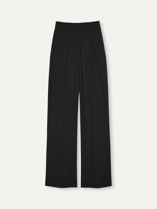MAUD large pull-on pants in stretch cady