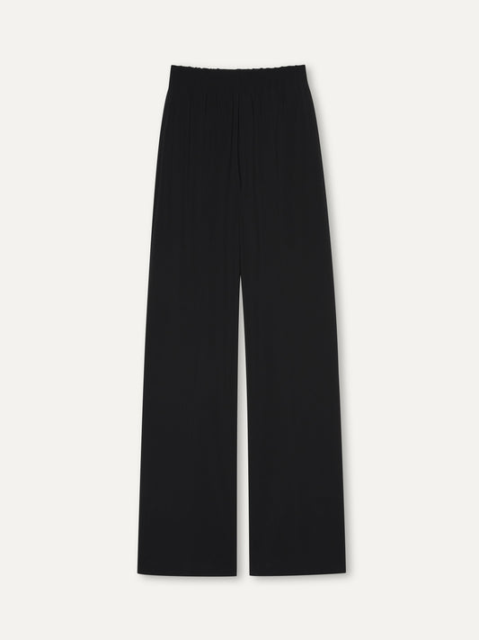 MAUD large pull-on pants in stretch wool