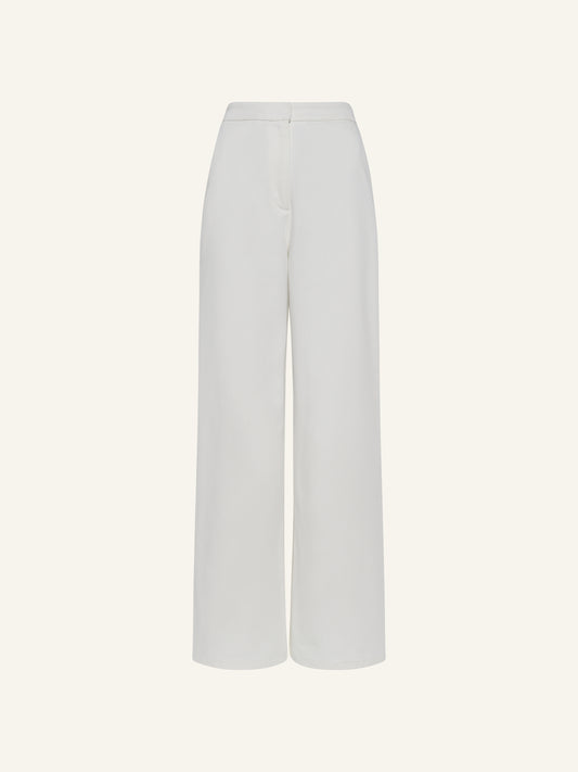 STRIDER Straight Leg Denim Pants in White